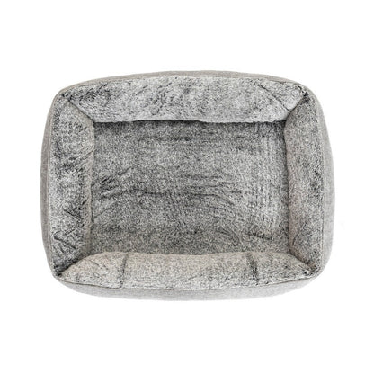 Superior Pet Bed Ortho Dog Lounger Artic Faux Fur Mini - Woonona Petfood & Produce