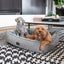 Superior Pet Bed Ortho Dog Lounger Artic Faux Fur Mini - Woonona Petfood & Produce