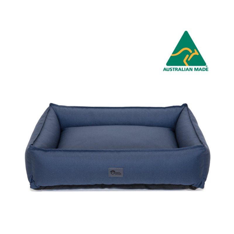 Superior Pet Bed Ripstop Dog Lounger Bondi Blue - Woonona Petfood & Produce