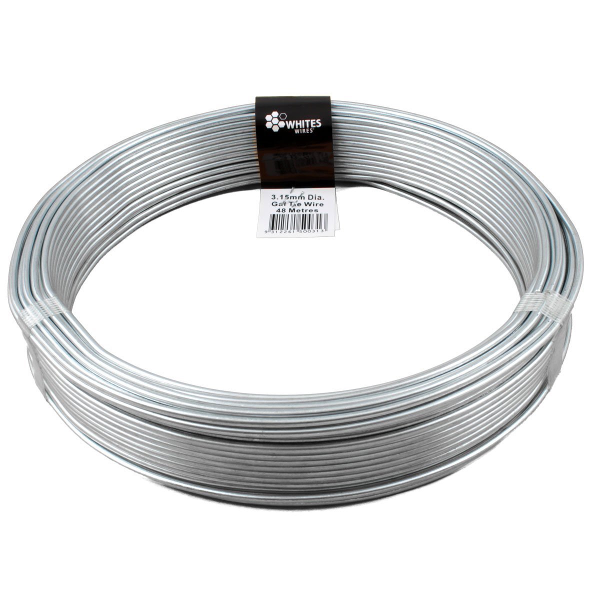 Tie Wire 3.15mm X 48m Whites - Woonona Petfood & Produce