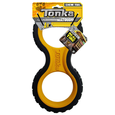 Tonka Infinity Tread Tug Black & Yellow 29cm - Woonona Petfood & Produce