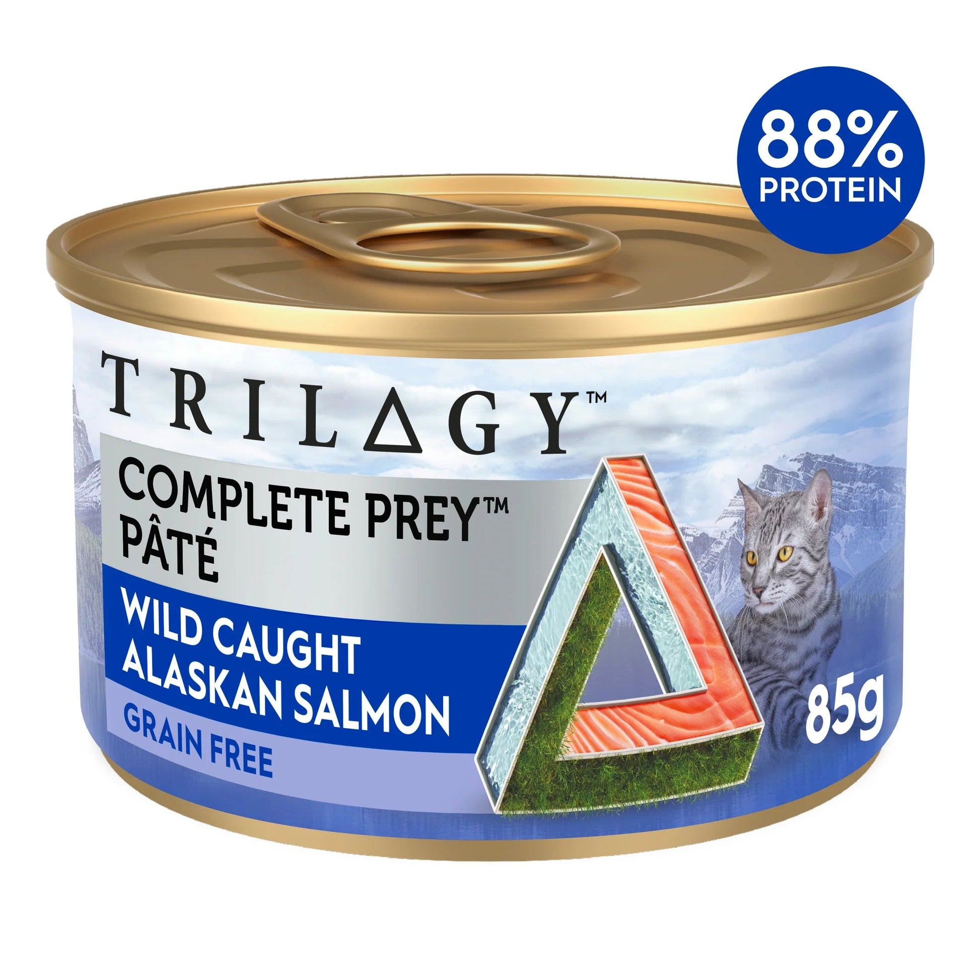 Trilogy Complete Wet Cat Food Prey Pate Salmon 24x85g - Woonona Petfood & Produce