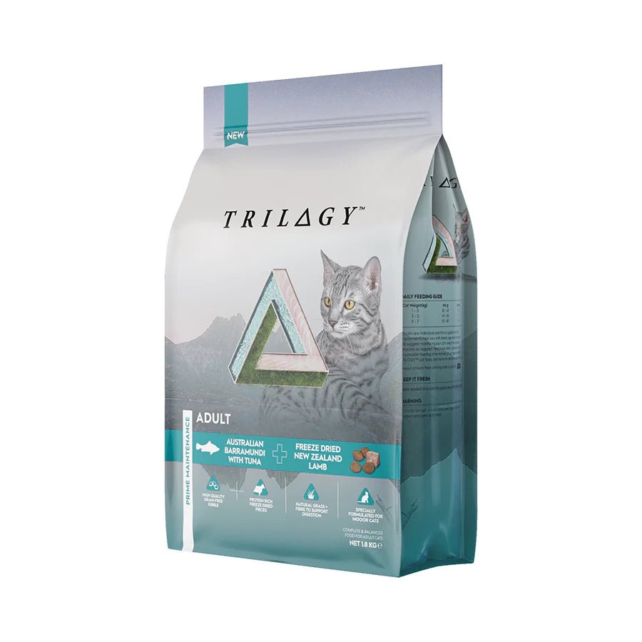 Trilogy Dry Adult Cat Food Barramundi 1.8kg - Woonona Petfood & Produce