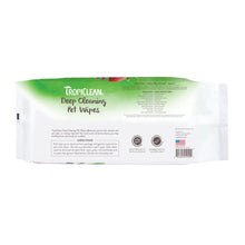 Tropiclean Deep Cleaning Wipes 100 Pack - Woonona Petfood & Produce