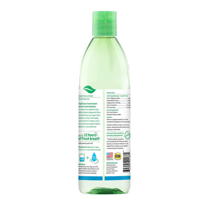 Tropiclean Fresh Breath Dental Health Solution + Digestive Support 473ml - Woonona Petfood & Produce