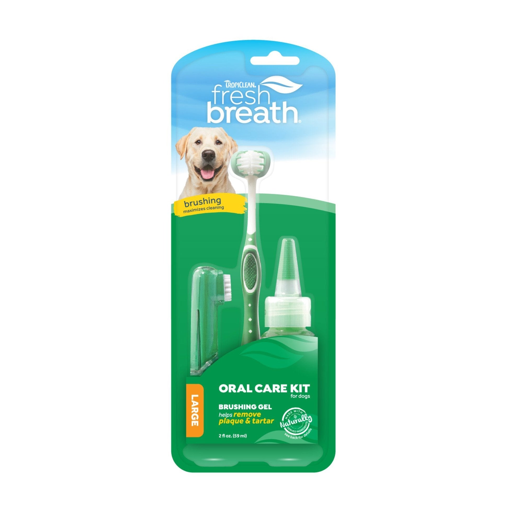 Tropiclean Fresh Breath Oral Care Kit - Woonona Petfood & Produce