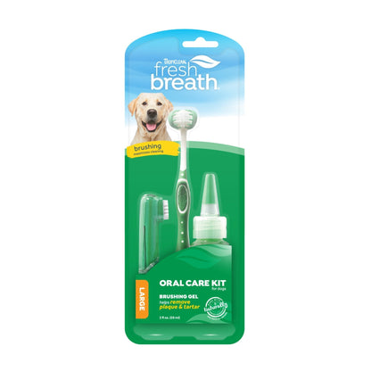 Tropiclean Fresh Breath Oral Care Kit - Woonona Petfood & Produce