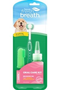 Tropiclean Fresh Breath Oral Care Kit for Puppies - Woonona Petfood & Produce