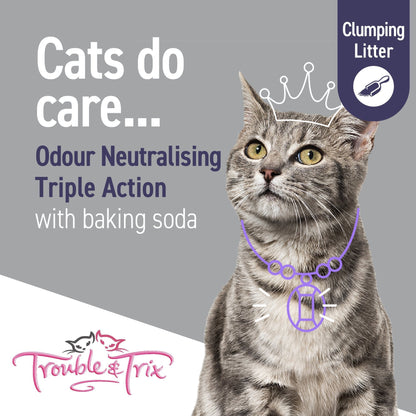 Trouble & Trix Baking Soda Cat Litter 1 - Woonona Petfood & Produce