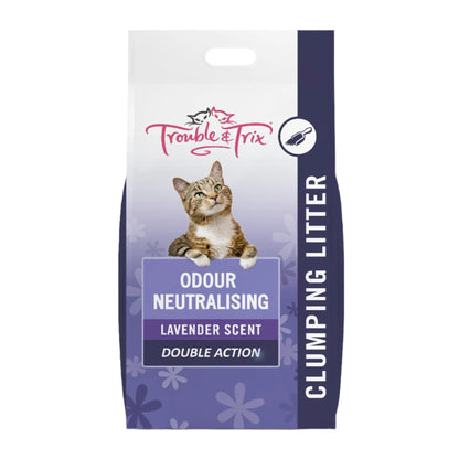 Trouble & Trix Odour Neutralising Lavender Cat Litter - Woonona Petfood & Produce