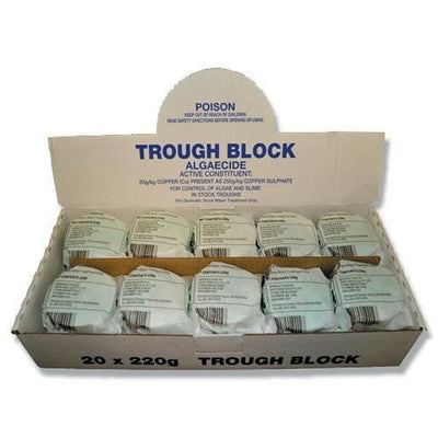 Trough Blocks Algaecide 200g - Woonona Petfood & Produce