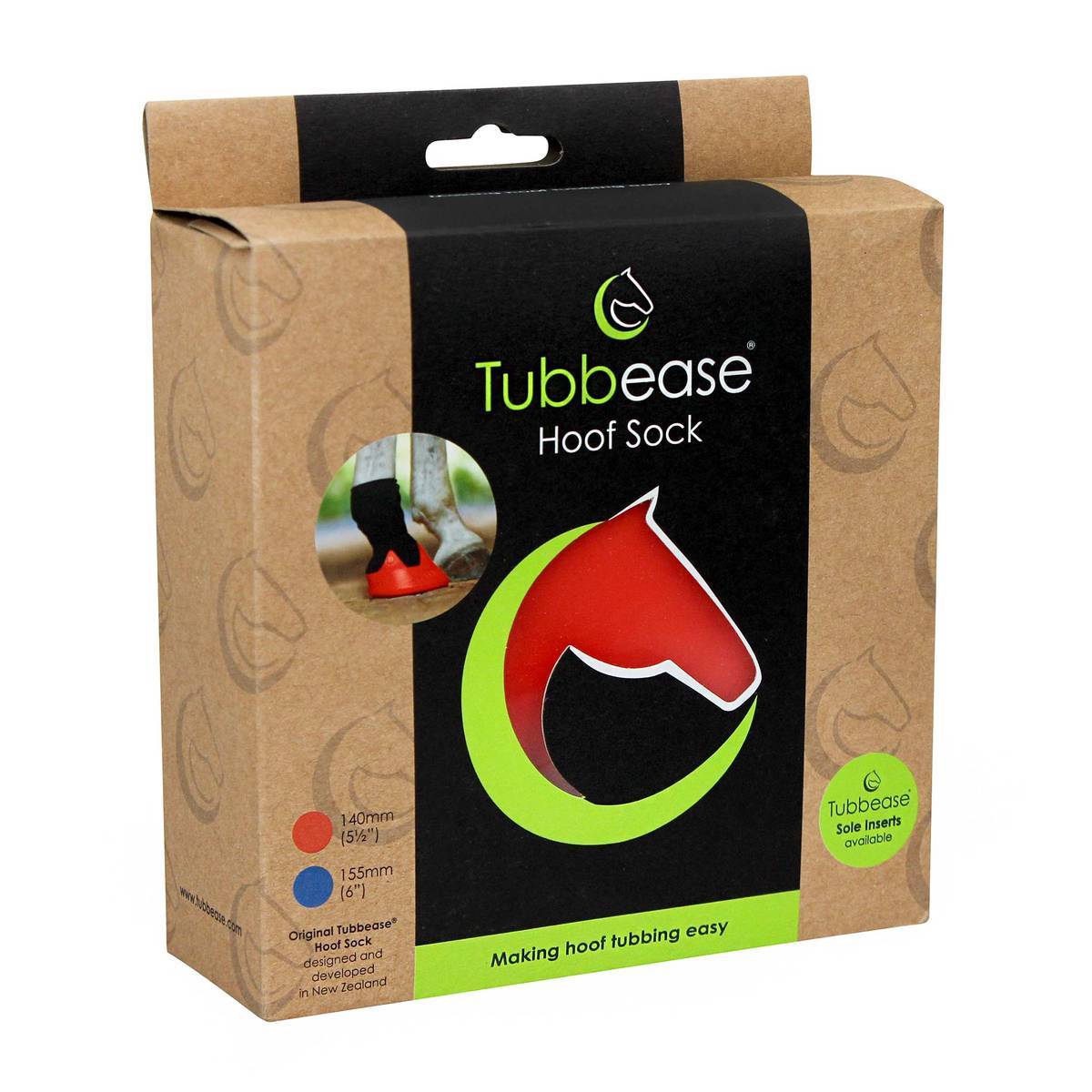 Tubbease Hoof Sock Pink 110mm - Woonona Petfood & Produce