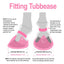 Tubbease Hoof Sock Pink 110mm - Woonona Petfood & Produce