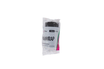 Valuwrap 10cm X 4.5m Black - Woonona Petfood & Produce