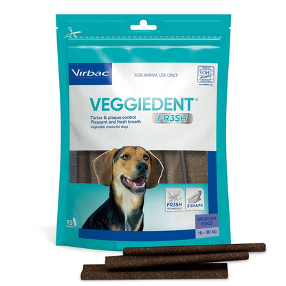 Veggiedent Dental Chews for Dogs 15 Pack Extra Small - Woonona Petfood & Produce