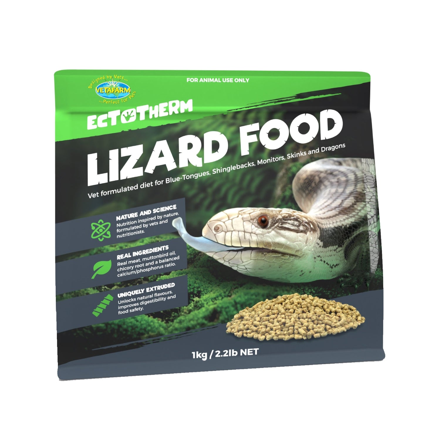 Vetafarm Ecotherm Lizard Food - Woonona Petfood & Produce