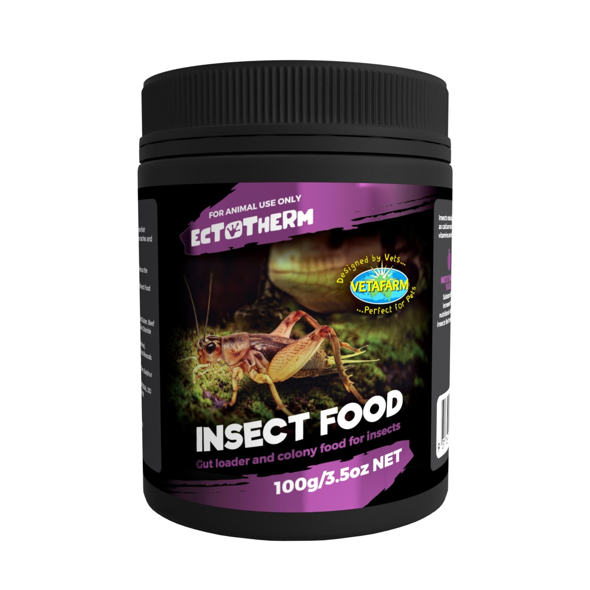 Vetafarm Ectotherm Insect Food 100g - Woonona Petfood & Produce