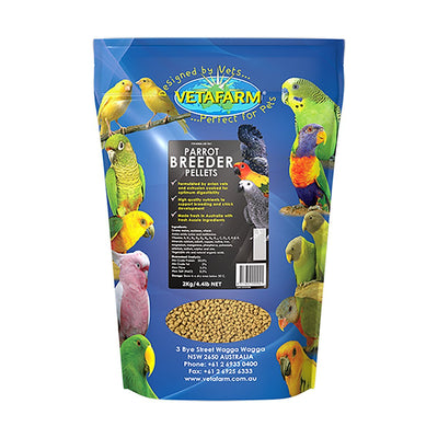 Vetafarm Parrot Breeder Pellets - Woonona Petfood & Produce