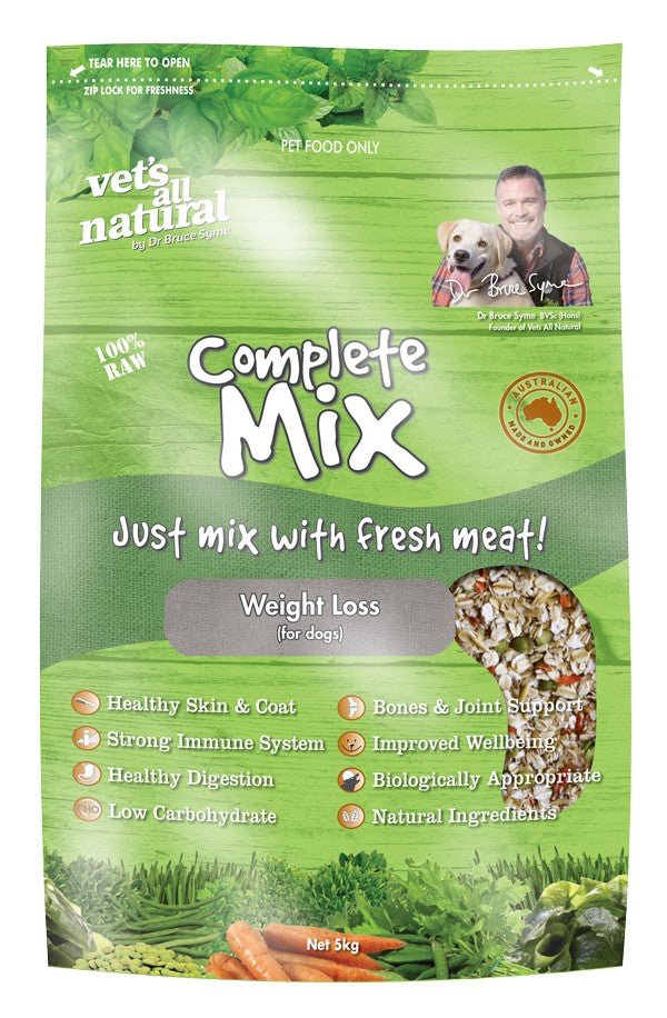 Vets All Natural Complete Mix Adult Weight Loss - Woonona Petfood & Produce