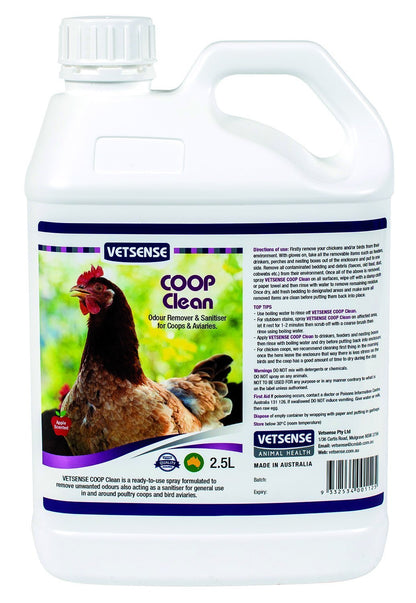 Vetsense Coop Clean - Woonona Petfood & Produce