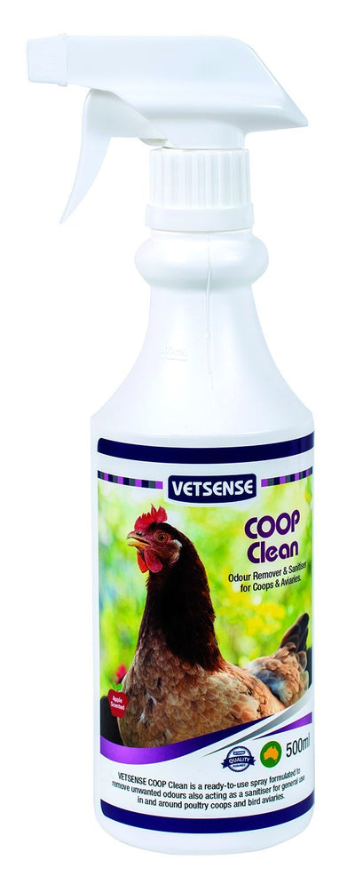 Vetsense Coop Clean Spray 500ml - Woonona Petfood & Produce