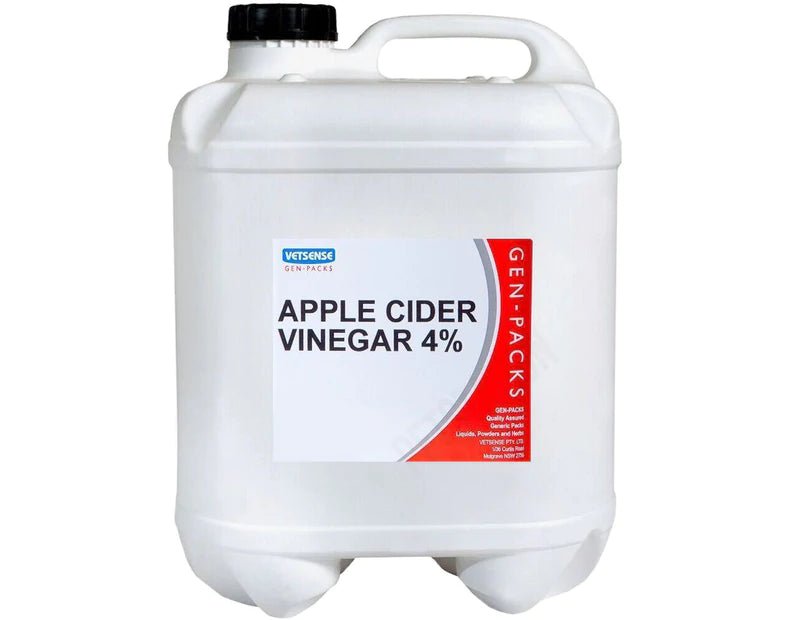 Vetsense Gen Packs Apple Cider Vinegar 5 Litres - Woonona Petfood & Produce