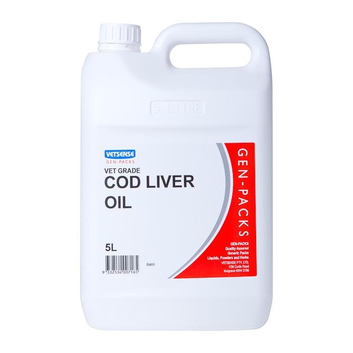 Vetsense Gen Packs Cod Liver Oil - Woonona Petfood & Produce