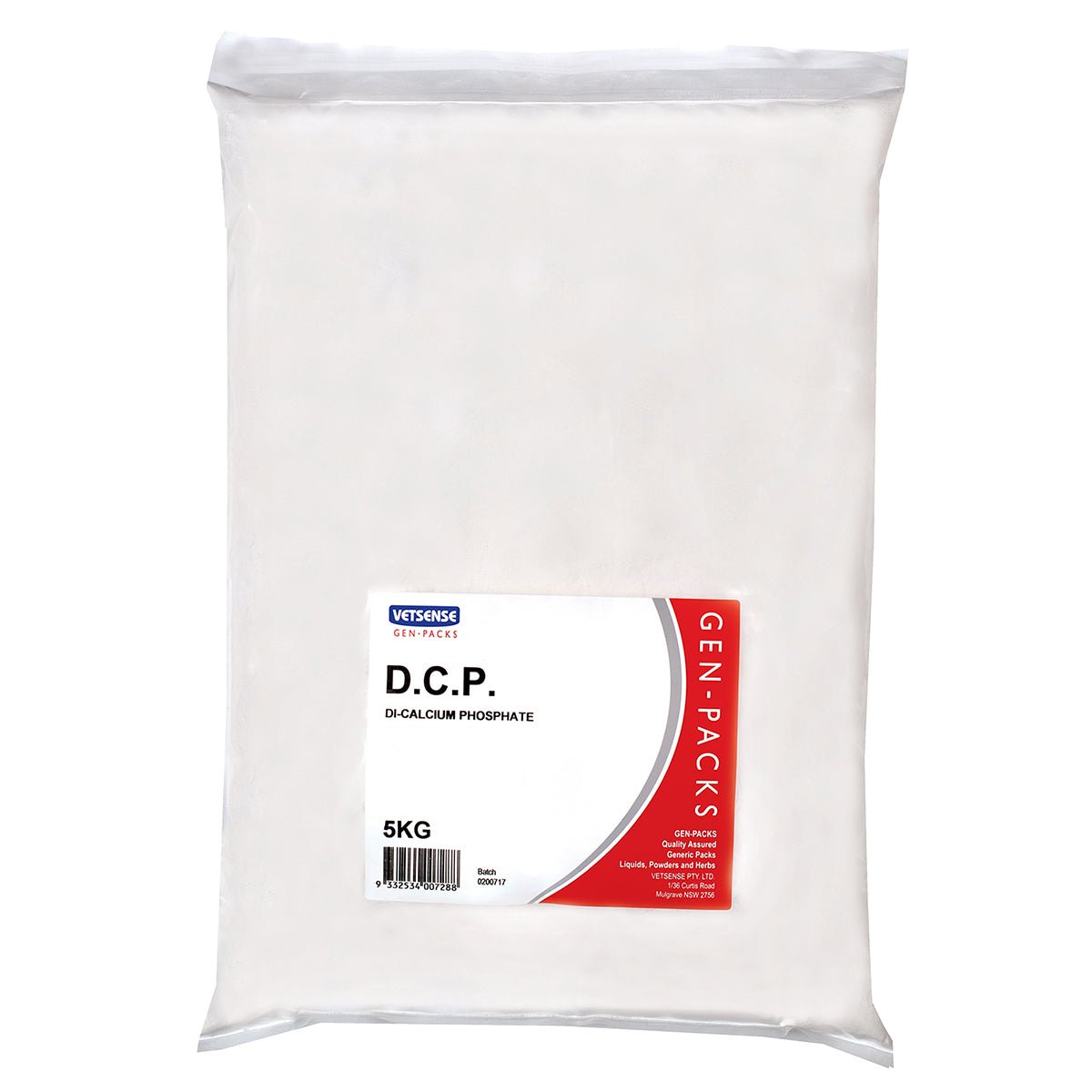 Vetsense Gen Packs DCP (Di Calcium Phosphate) - Woonona Petfood & Produce