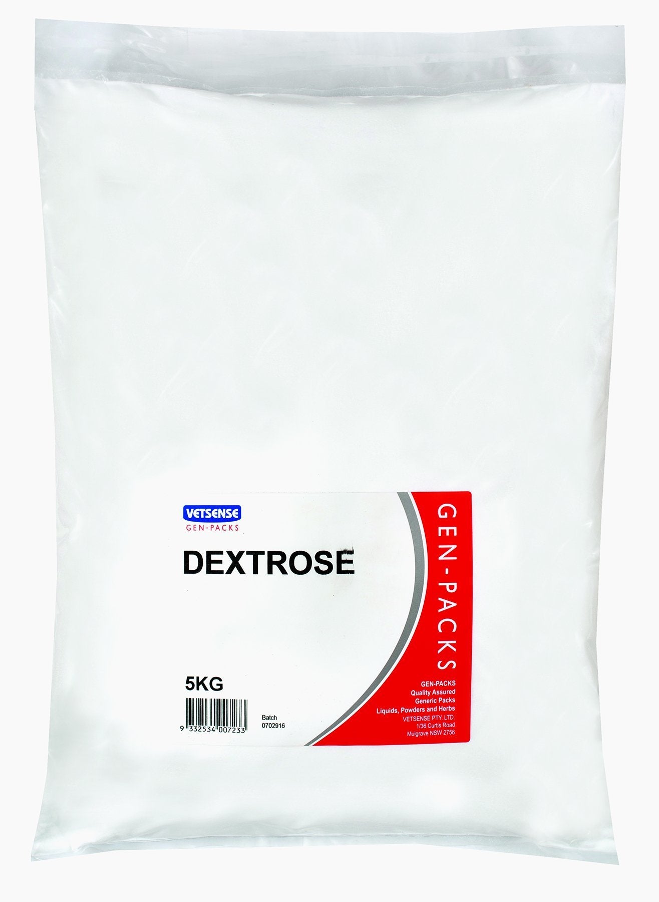 Vetsense Gen Packs Dextrose - Woonona Petfood & Produce