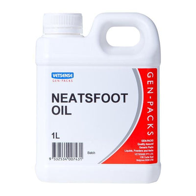 Vetsense Gen Packs Neatsfoot Oil 1L - Woonona Petfood & Produce