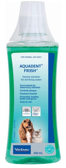 Virbac Aquadent Fresh 250ml - Woonona Petfood & Produce