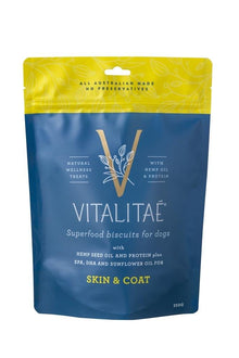 Vitalitae Biscuits - Skin & Coat 350g - Woonona Petfood & Produce
