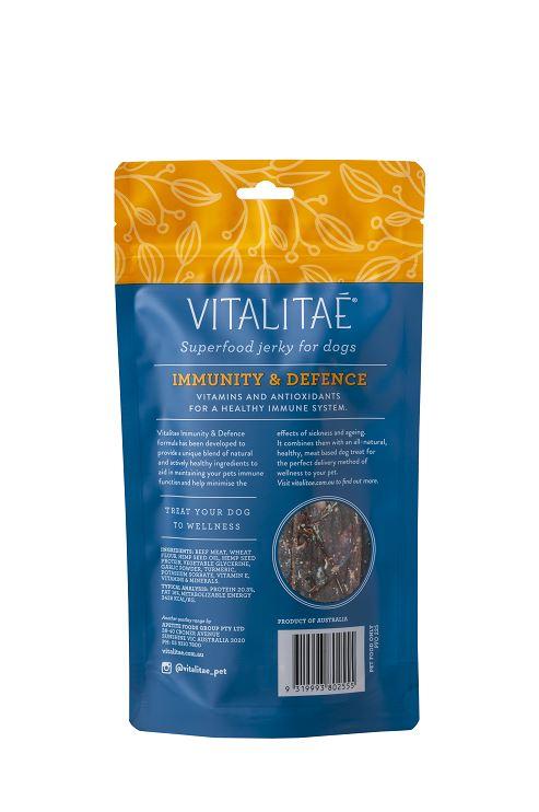 Vitalitae Jerky - Immunity & Defence 150g - Woonona Petfood & Produce