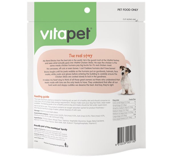 Vitapet Jerhigh Chicken Sticks - Woonona Petfood & Produce