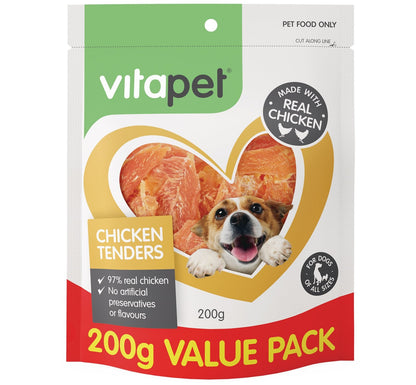 Vitapet Jerhigh Chicken Tenders - Woonona Petfood & Produce