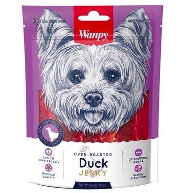 Wanpy Dry Duck Jerky 100g - Woonona Petfood & Produce