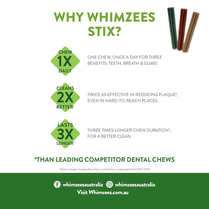 Whimzees Stix Value 28 Pack Small - Woonona Petfood & Produce