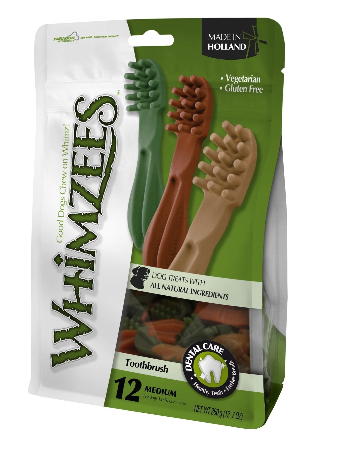 Whimzees Toothbrush Star Medium - Woonona Petfood & Produce