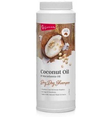 Yours Droolly Dry Shampoo Coconut Oil 100g - Woonona Petfood & Produce