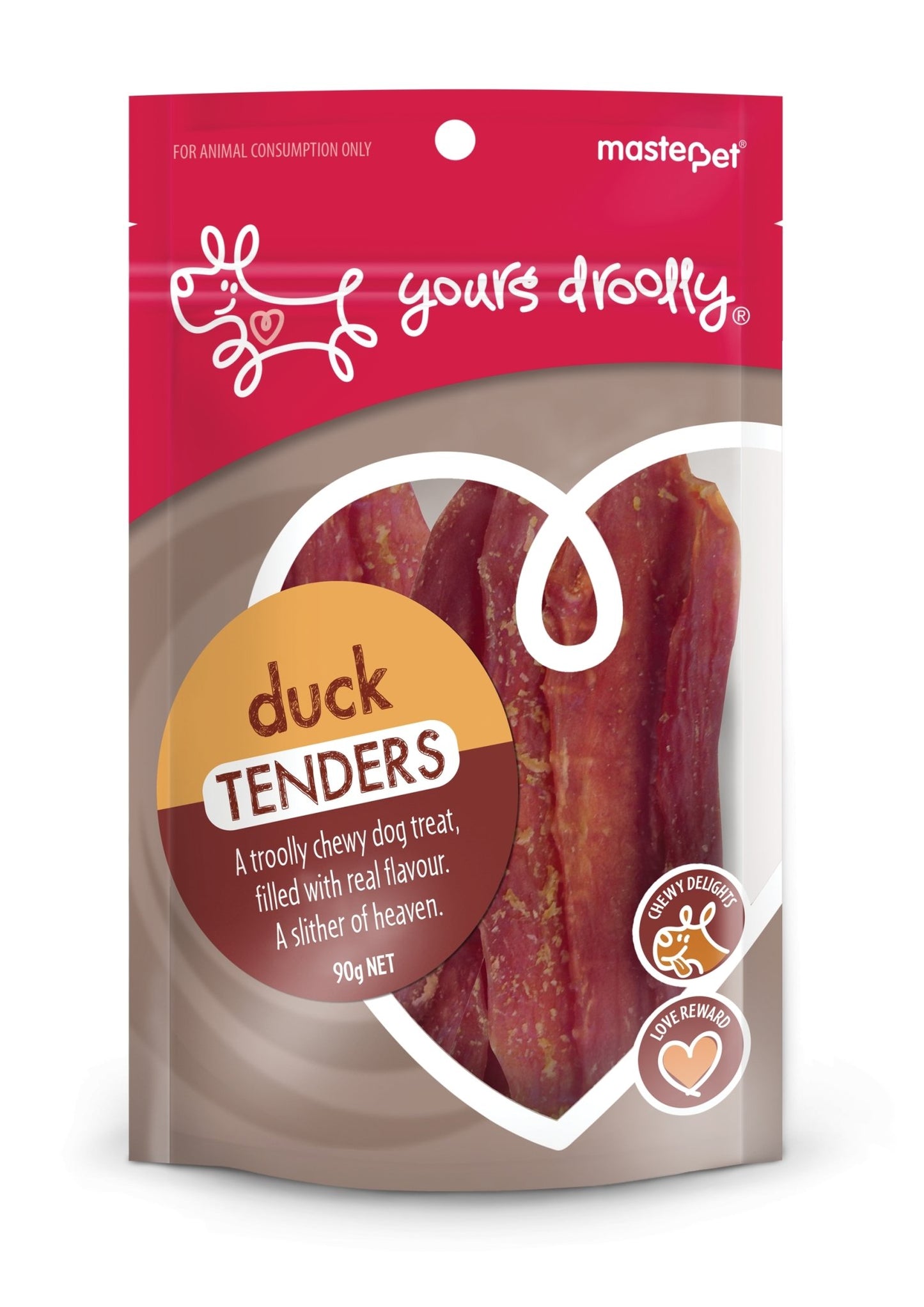 Yours Droolly Duck Tenders 450g - Woonona Petfood & Produce