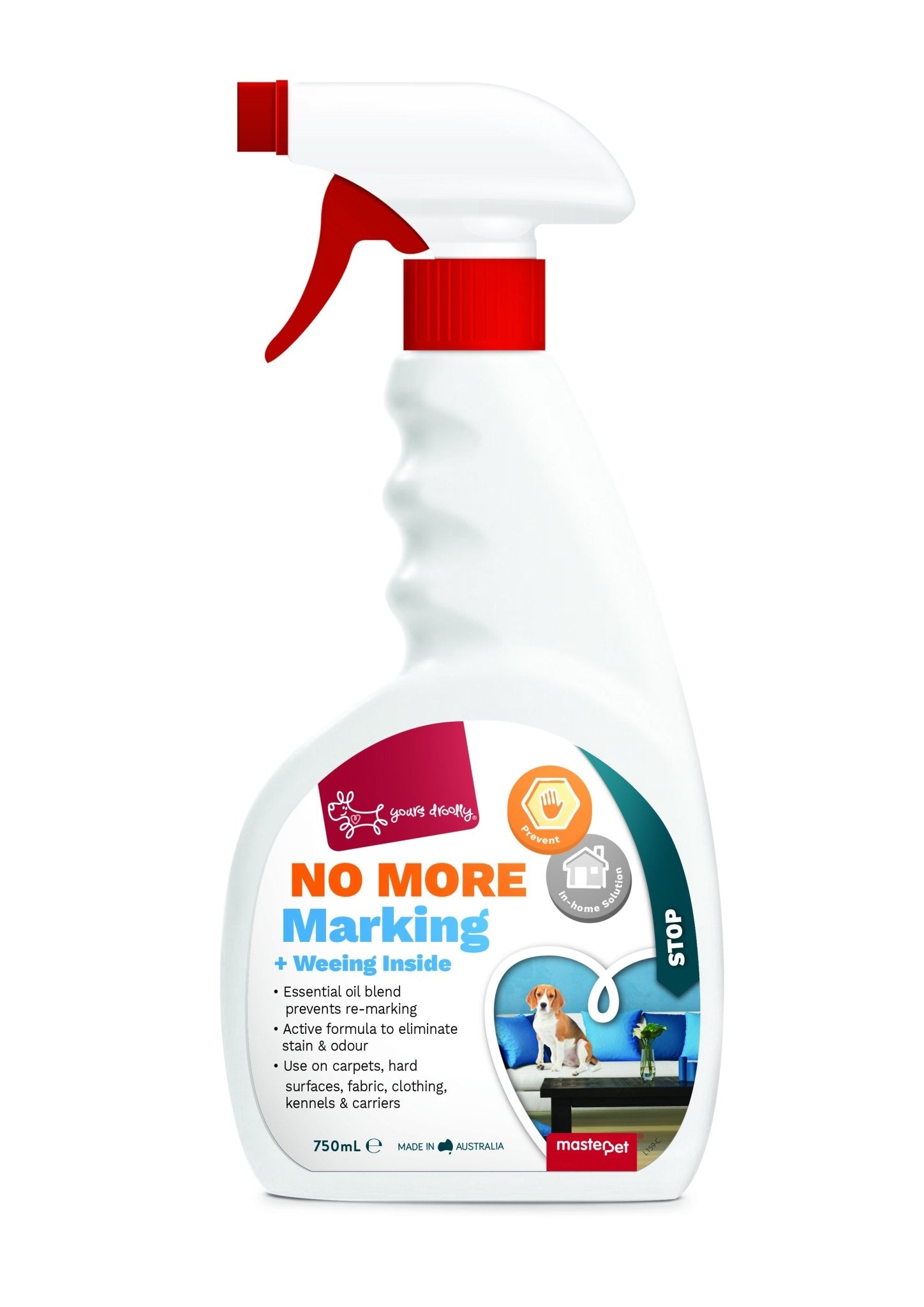 Yours Droolly No More Marking Inside 750ml - Woonona Petfood & Produce