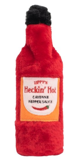 Zippy Paws Hot Sauce Crusherz Crunch Dog Toy Heckin Hot - Woonona Petfood & Produce