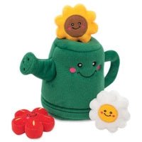 Zippy Paws Interactive Dog Toy Watering Can 3 Flowers - Woonona Petfood & Produce