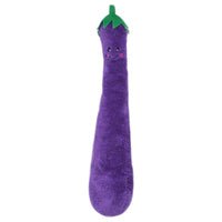 Zippy Paws Plush Squeaky Jigglerz Dog Toy Eggplant - Woonona Petfood & Produce
