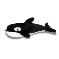 Zippy Paws Plush Squeaky Jigglerz Dog Toy Killer Whale - Woonona Petfood & Produce