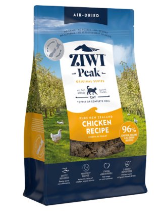 Ziwi Peak Air Dried Dry Cat Food Chicken 400g - Woonona Petfood & Produce
