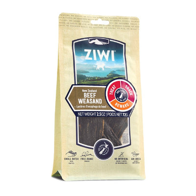 Ziwi Peak Dried Dog Treat Beef Weasand - Woonona Petfood & Produce