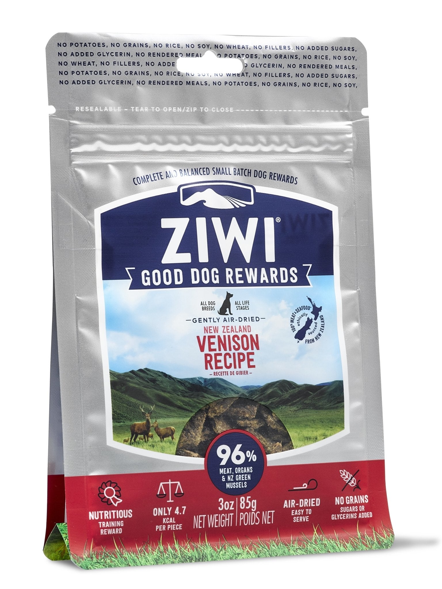 Ziwi Peak Reward Venison 85g - Woonona Petfood & Produce
