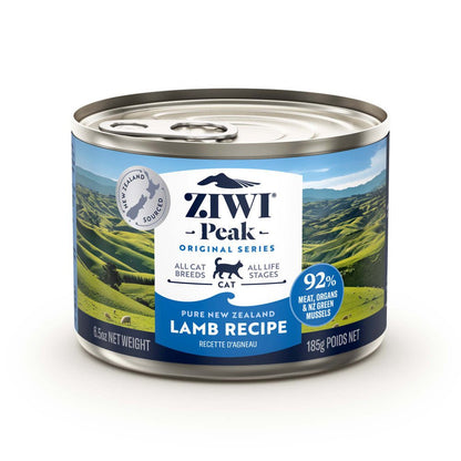 Ziwi Peak Wet Cat Food Lamb Recipe 185g - Woonona Petfood & Produce