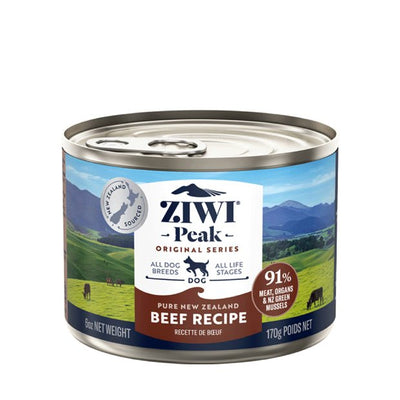 Ziwi Peak Wet Dog Food Beef 170g - Woonona Petfood & Produce